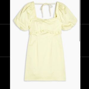 Top Shop yellow dress